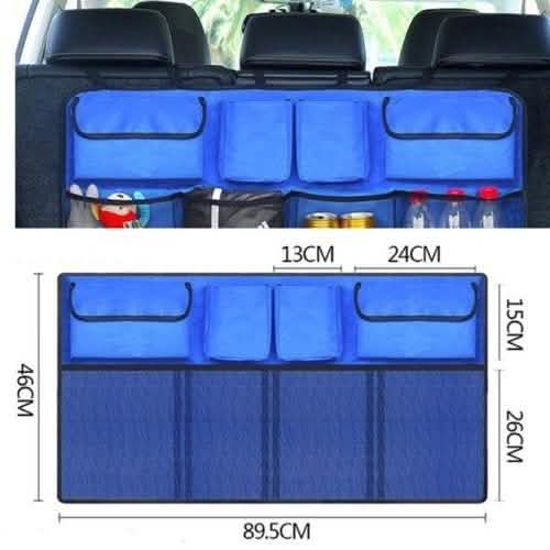 Universal Auto Car Organizer Trunk Back Seat Storage Bag Automotive - Tophatter Daily Deals