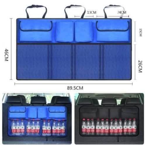 Universal Auto Car Organizer Trunk Back Seat Storage Bag Automotive - Tophatter Daily Deals