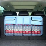 Universal Auto Car Organizer Trunk Back Seat Storage Bag Light Blue Automotive - Tophatter Daily Deals