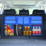 Universal Auto Car Organizer Trunk Back Seat Storage Bag Royal Blue Automotive - Tophatter Daily Deals