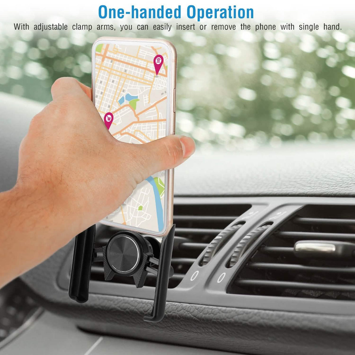 Universal Car Air Vent Phone Mount Automotive - Tophatter Daily Deals