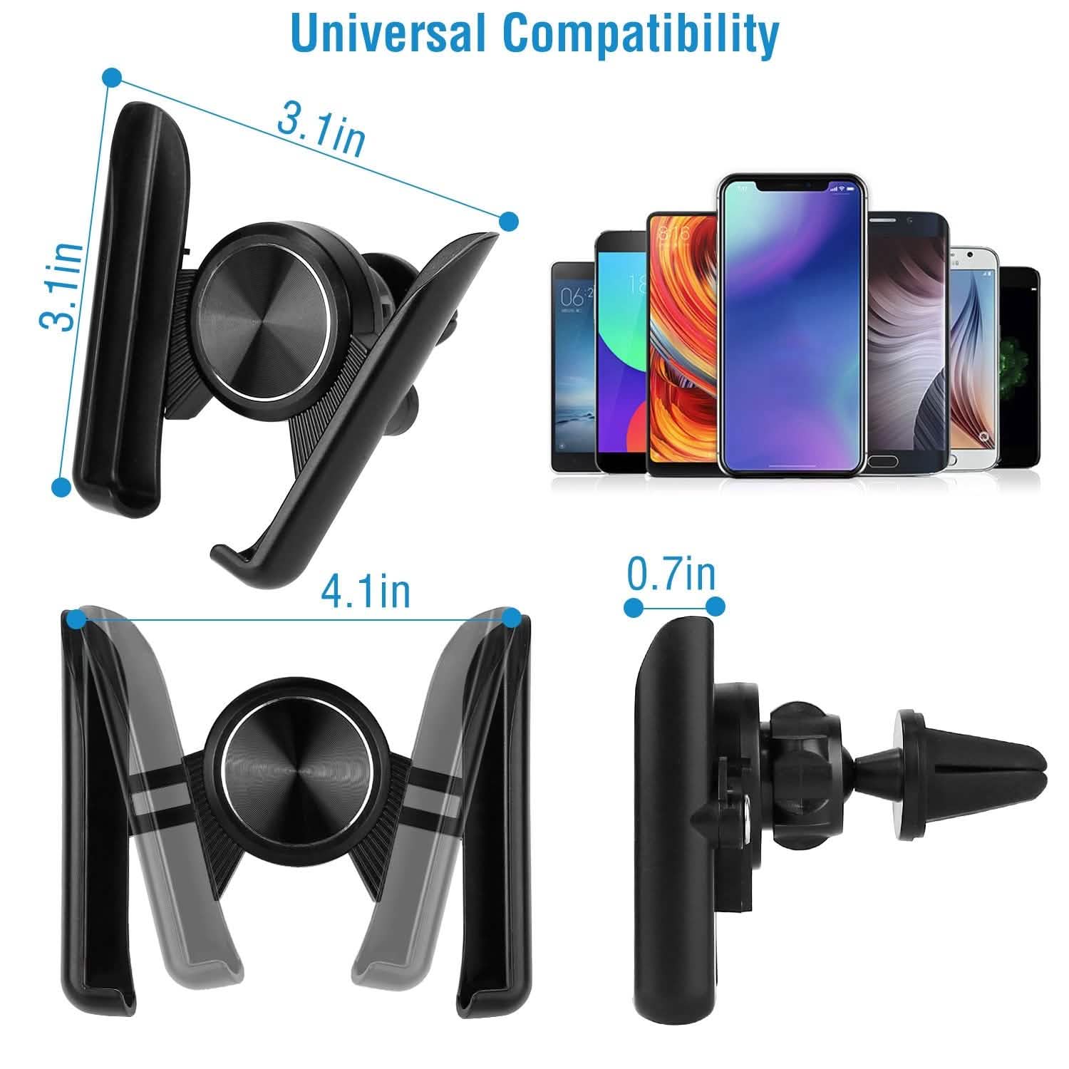 Universal Car Air Vent Phone Mount Automotive - Tophatter Daily Deals