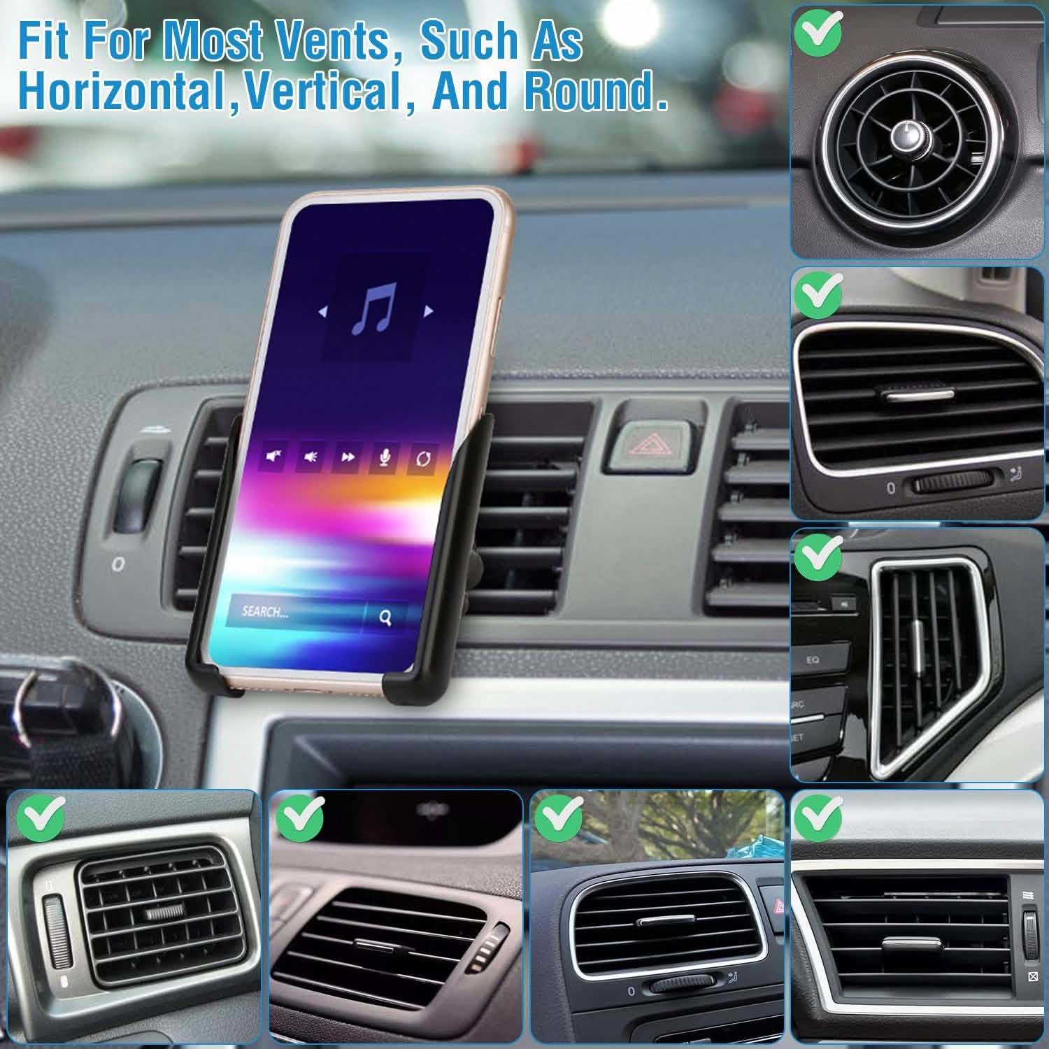 Universal Car Air Vent Phone Mount Automotive - Tophatter Daily Deals