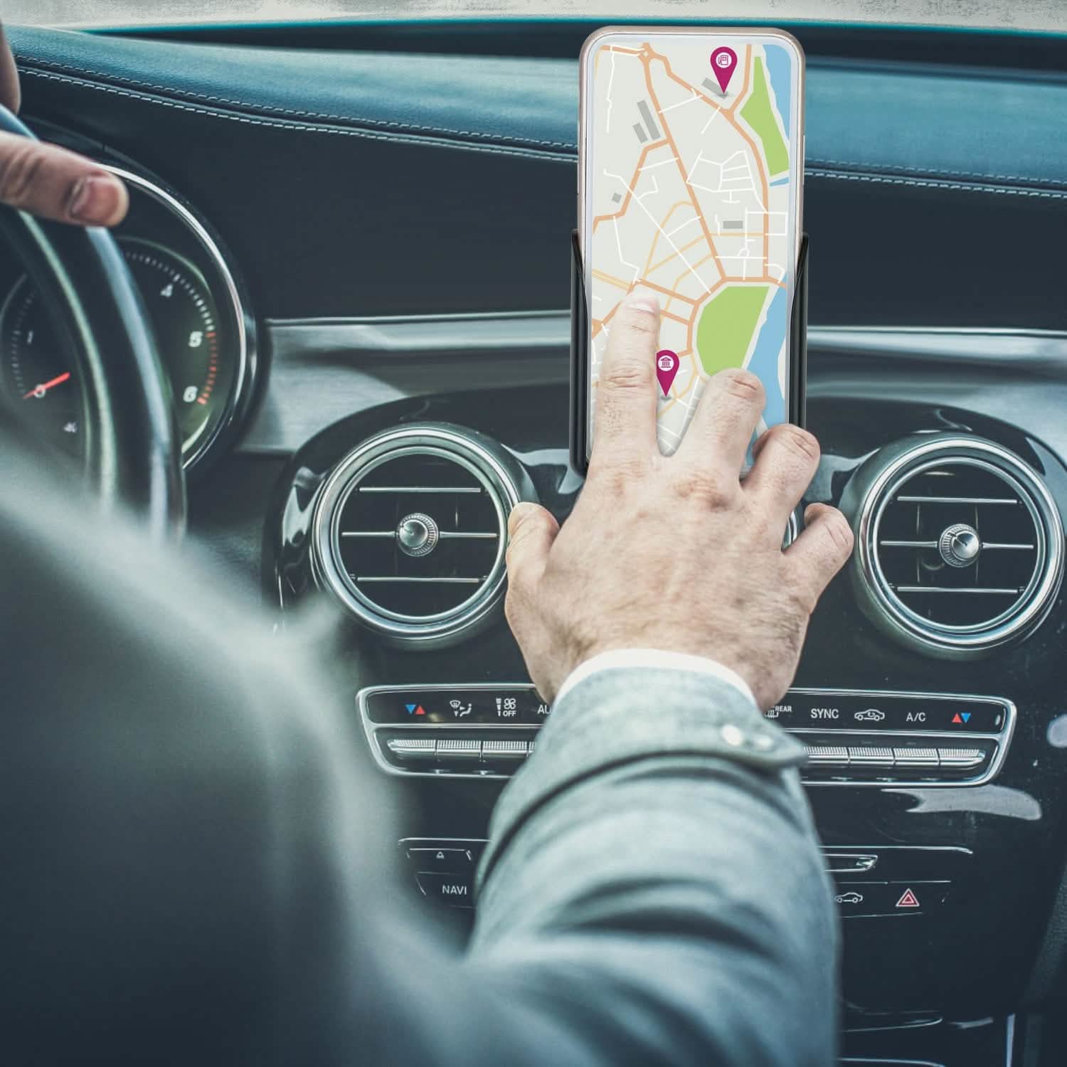 Universal Car Air Vent Phone Mount Automotive - Tophatter Daily Deals