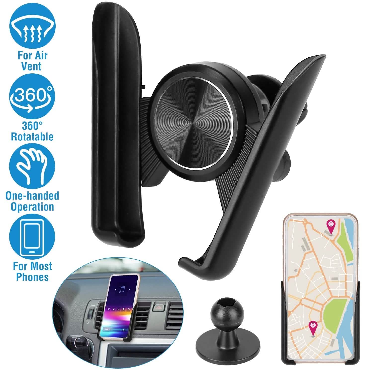 Universal Car Air Vent Phone Mount Automotive - Tophatter Daily Deals