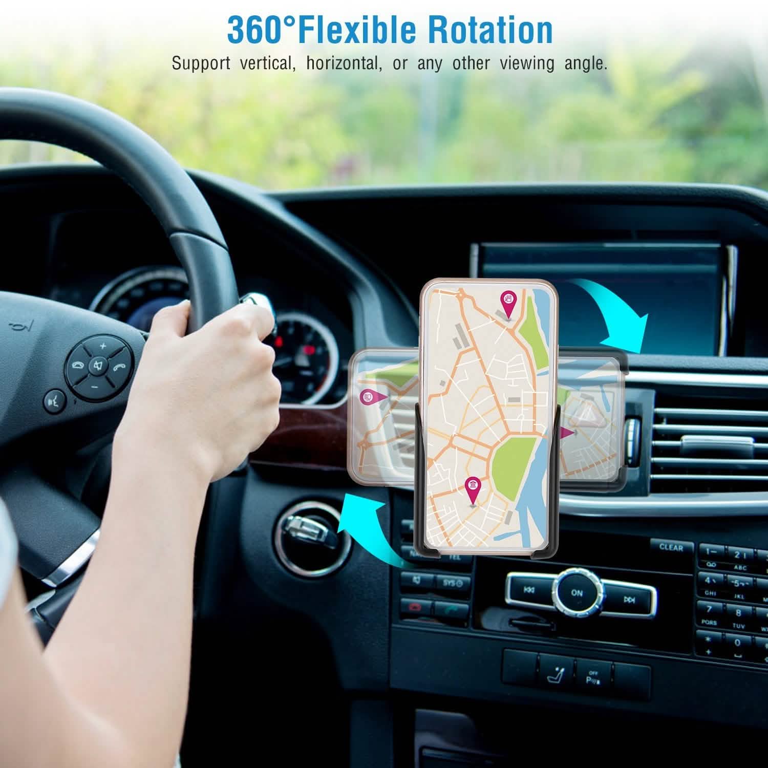 Universal Car Air Vent Phone Mount Automotive - Tophatter Daily Deals