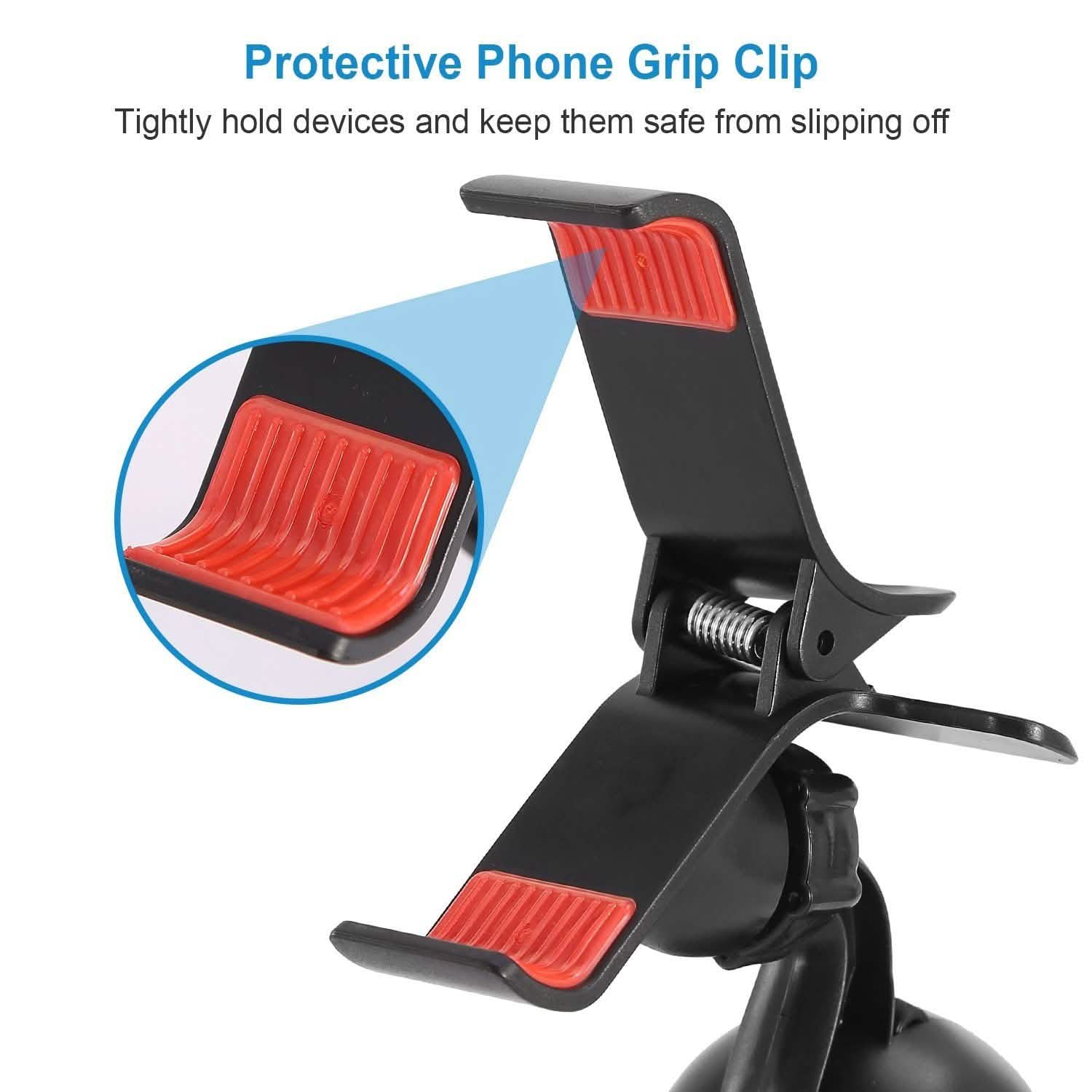 Universal Car Phone Holder 360° Rotation Mobile Accessories - Tophatter Daily Deals