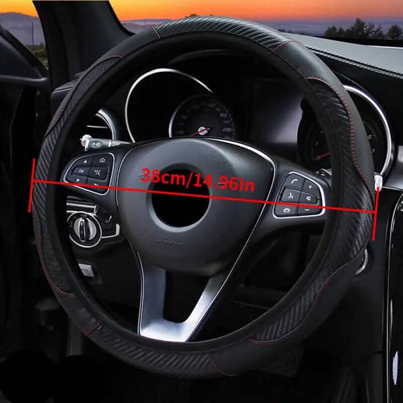 Universal Car Steering Wheel Cover Automotive - Tophatter Daily Deals