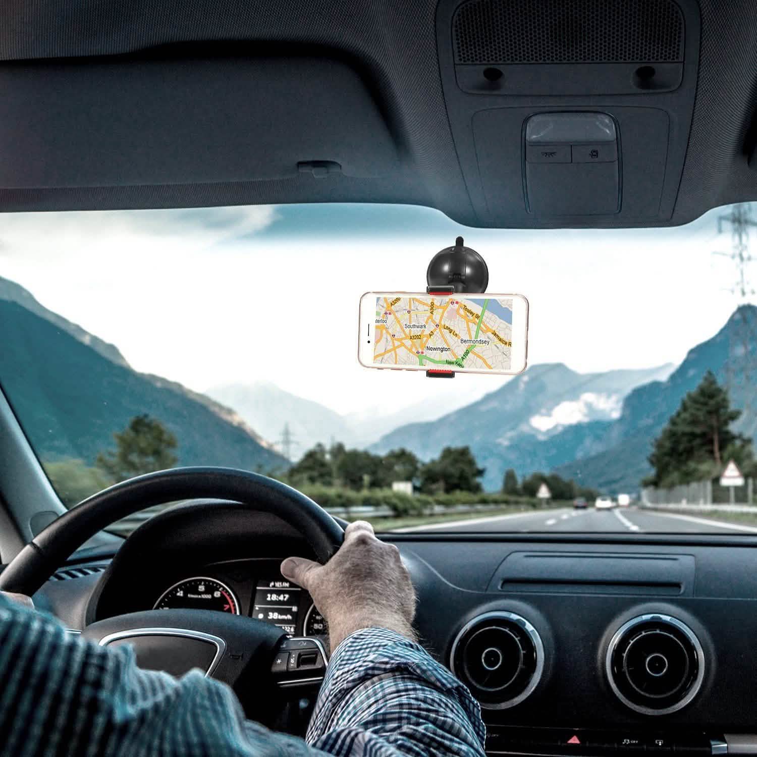 Universal Car Windshield Mount Holder Automotive - Tophatter Daily Deals