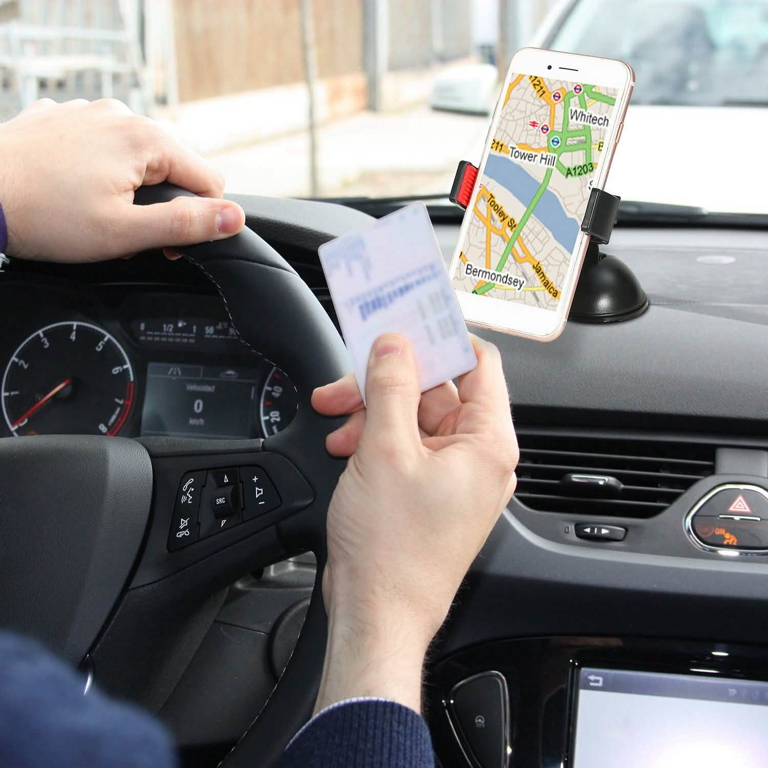 Universal Car Windshield Mount Holder Automotive - Tophatter Daily Deals