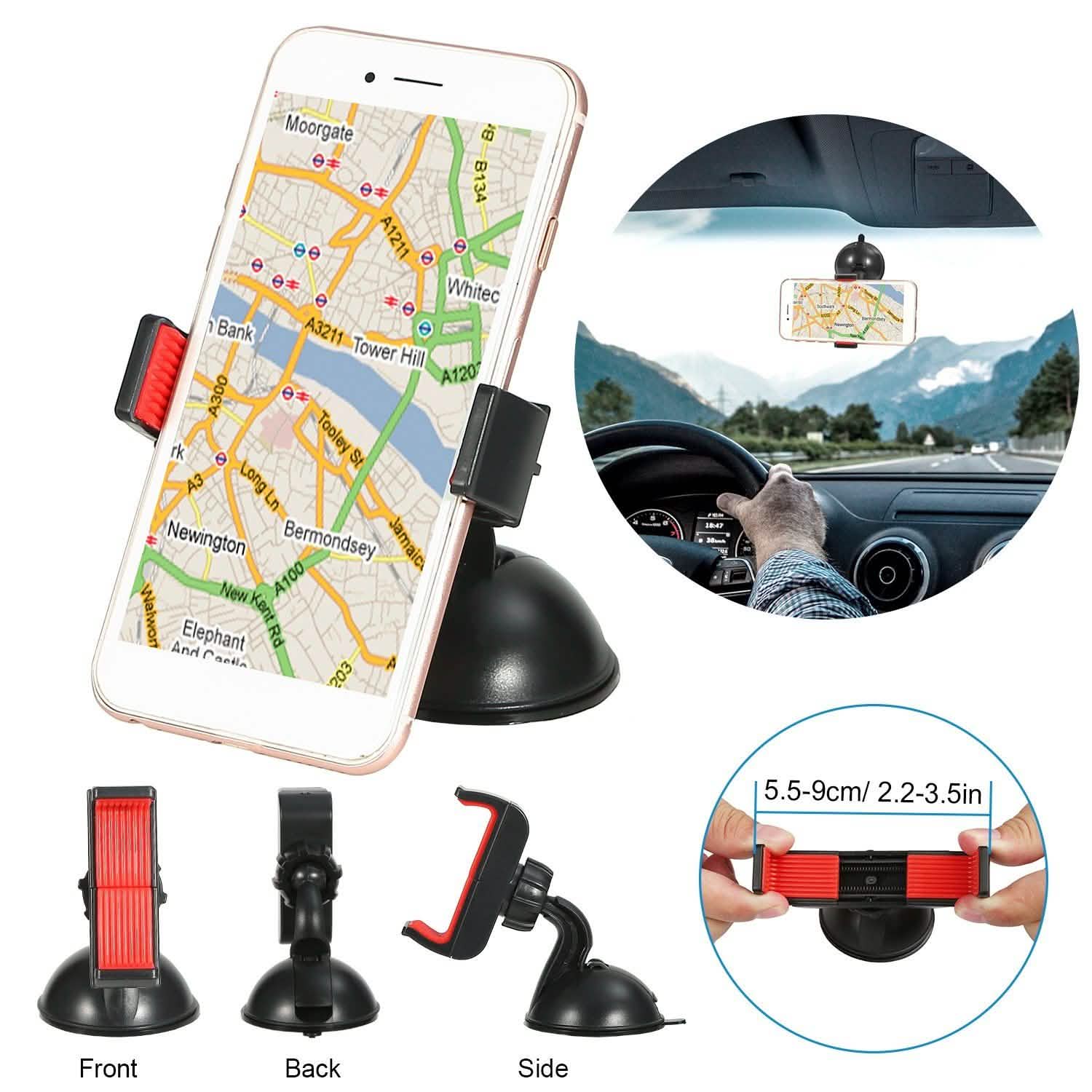 Universal Car Windshield Mount Holder Automotive - Tophatter Daily Deals