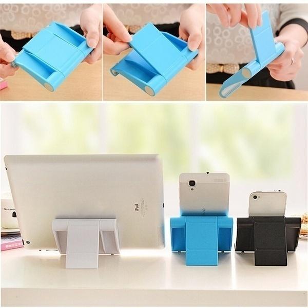 Universal Flexible Foldable Cell Phone Holder Phone Holder - Tophatter Daily Deals