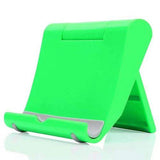 Universal Flexible Foldable Cell Phone Holder Green Phone Holder - Tophatter Daily Deals