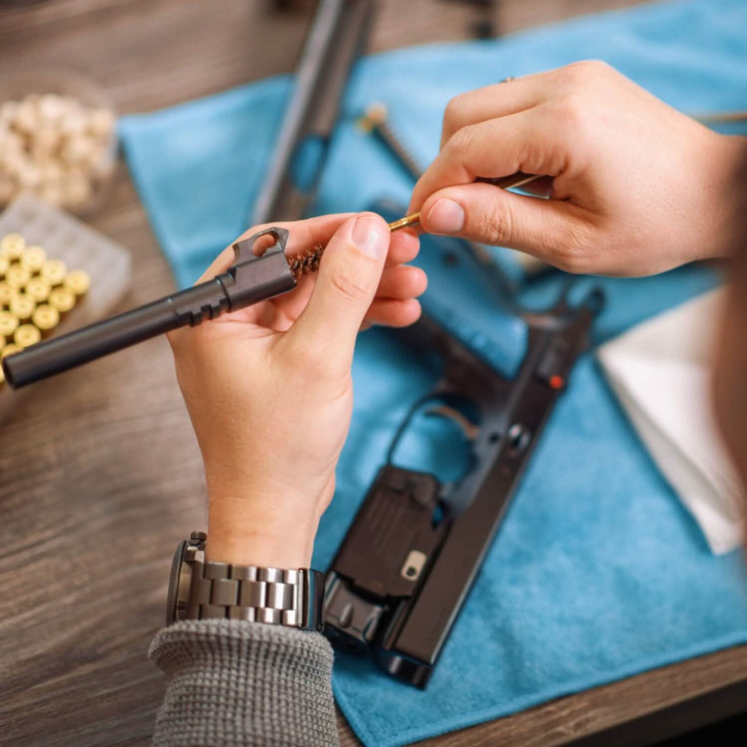 Universal Gun Cleaning Kit with 39.3