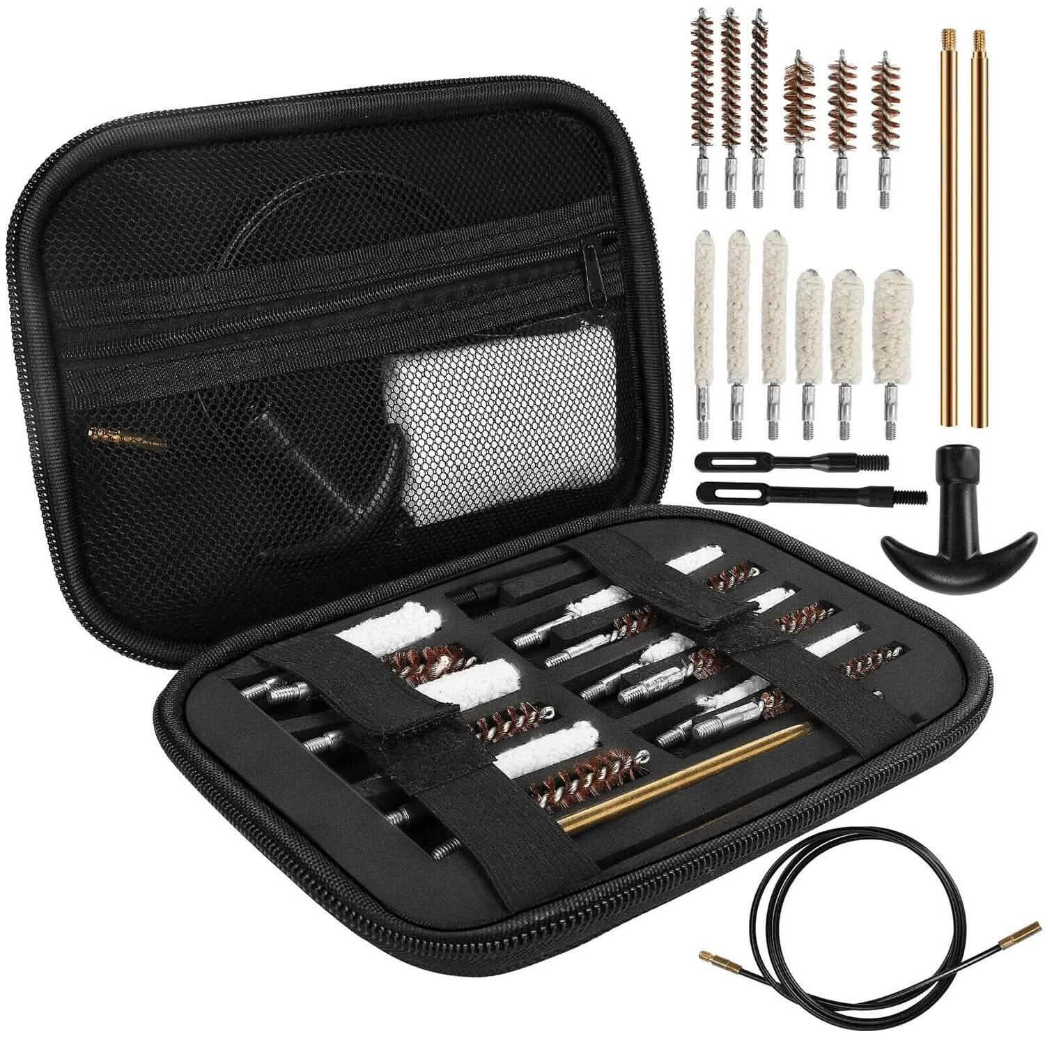 Universal Gun Cleaning Kit with 39.3" Flex Cable Brass Rod Everything Else - Tophatter Daily Deals