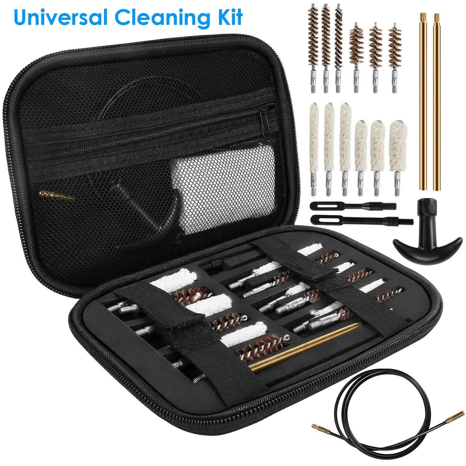 Universal Gun Cleaning Kit with 39.3" Flex Cable Brass Rod Everything Else - Tophatter Daily Deals