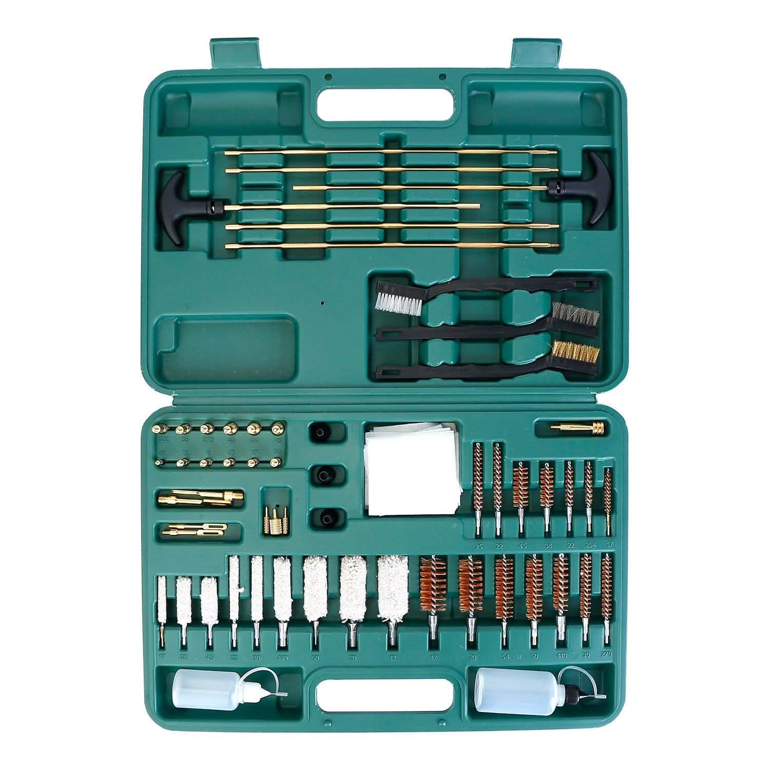 Universal Gun Cleaning Kit with Carrying Case Tactical & Self Defense - Tophatter Daily Deals