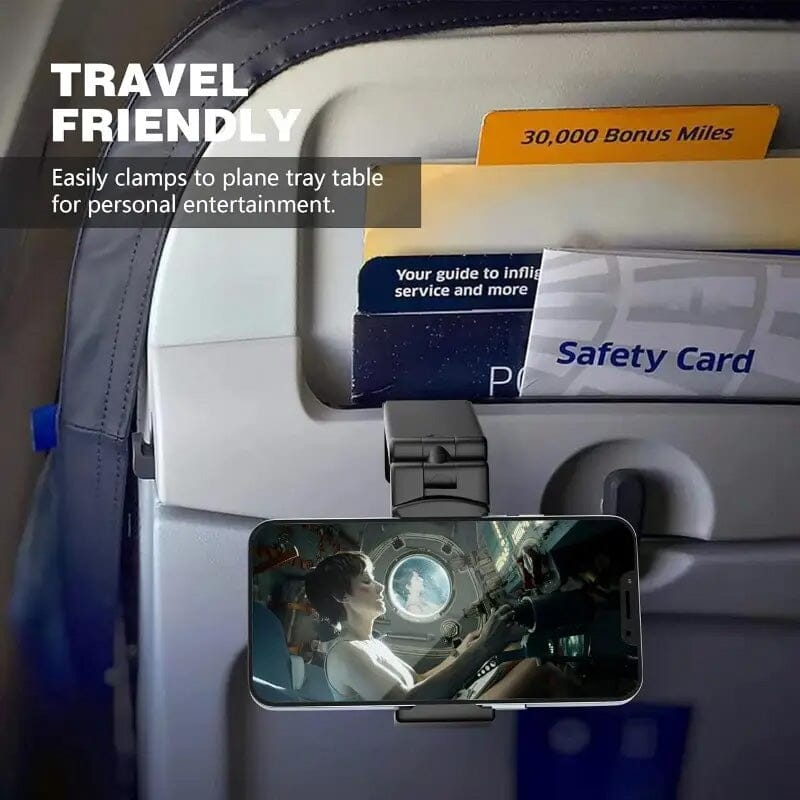 Universal in Flight Airplane Phone Holder Mount Phone Holder - Tophatter Daily Deals