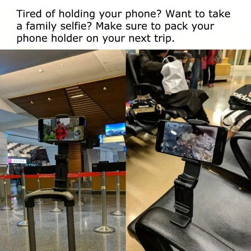 Universal in Flight Airplane Phone Holder Mount Phone Holder - Tophatter Daily Deals