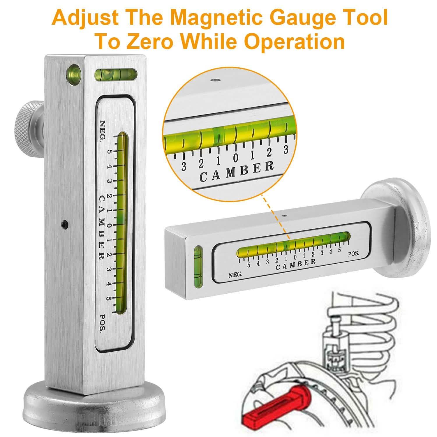 Universal Magnetic Gauge Tool Automotive - Tophatter Daily Deals