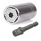 Universal Multifunctional Wrench Set Silver Home Improvement - Tophatter Daily Deals