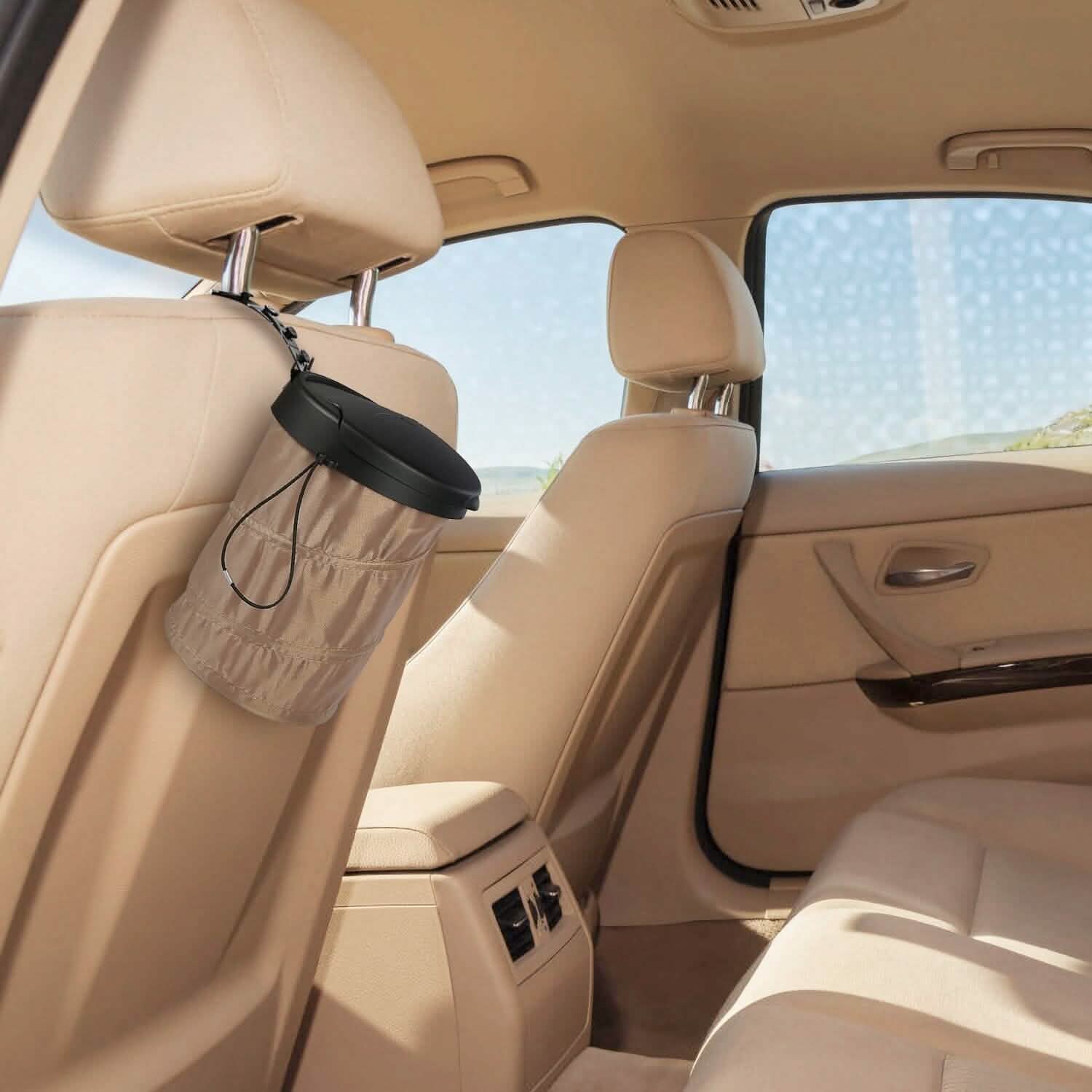 Universal Portable Car Trash Can Automotive - Tophatter Daily Deals