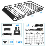 Universal Roof Rack Car Luggage Holder Automotive - Tophatter Daily Deals