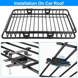 Universal Roof Rack Car Luggage Holder Automotive - Tophatter Daily Deals