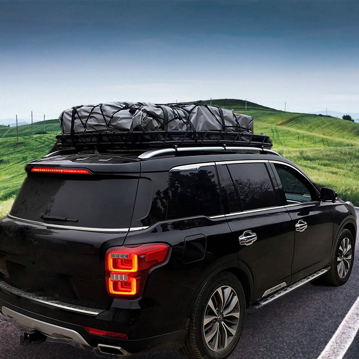 Universal Roof Rack Car Luggage Holder Automotive - Tophatter Daily Deals
