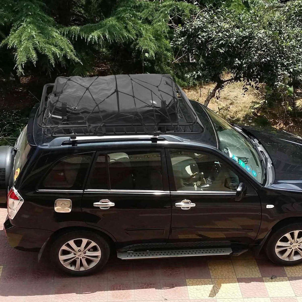 Universal Roof Rack Car Luggage Holder Automotive - Tophatter Daily Deals