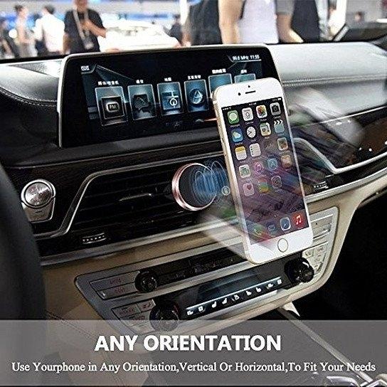 Universal Smartphone Magnetic Car Holder Car Holder - Tophatter Daily Deals