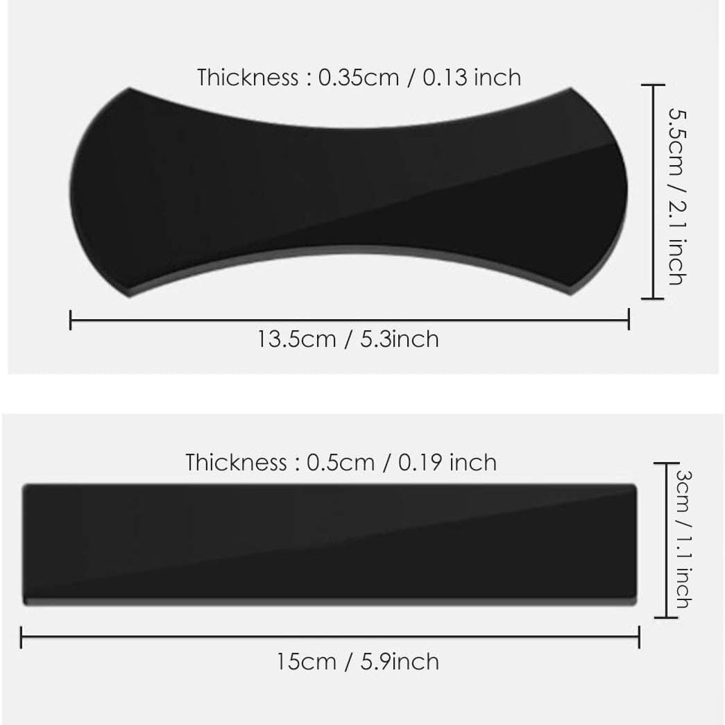 Universal Sticky Pad Anti-Slip Fixate Traceless Car Sticker Mobile Phone Stand Phone Holder - Tophatter Daily Deals