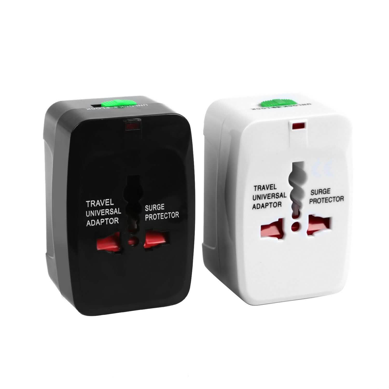 Universal Travel Adapter with 4 Interchangeable Plugs Mobile Accessories - Tophatter Daily Deals