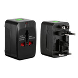 Universal Travel Adapter with 4 Interchangeable Plugs Mobile Accessories - Tophatter Daily Deals