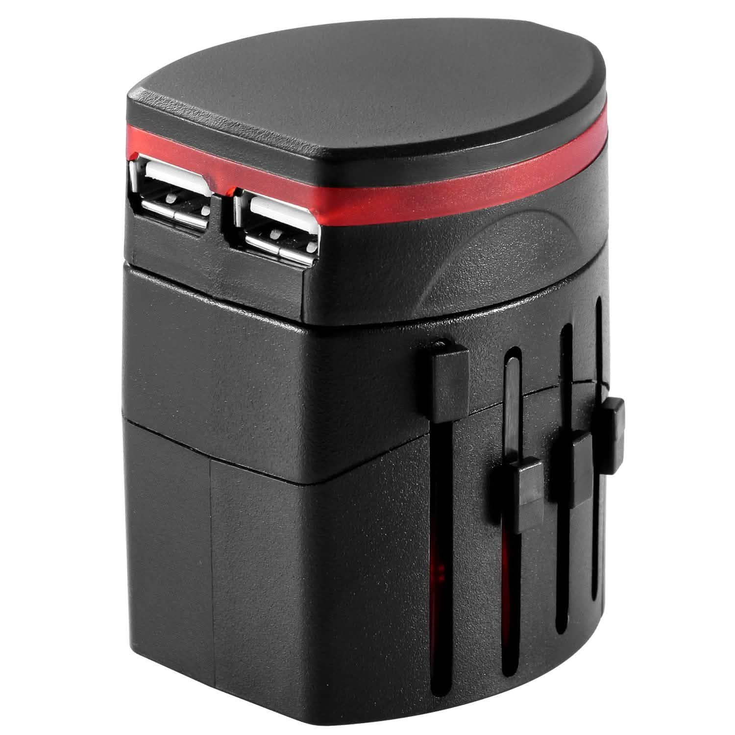 Universal Travel Power Adapter All in One Wall Charger Batteries & Power Accessories - Tophatter Daily Deals