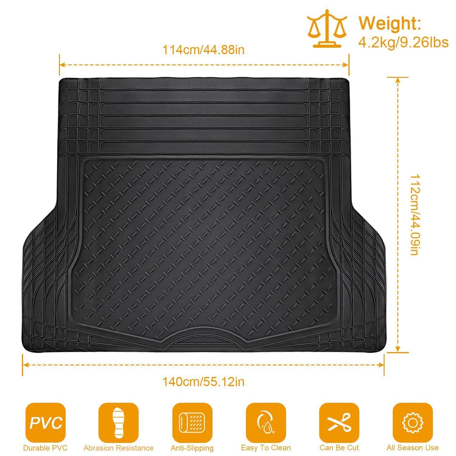 Universal Trunk Cargo Floor Mat Automotive - Tophatter Daily Deals