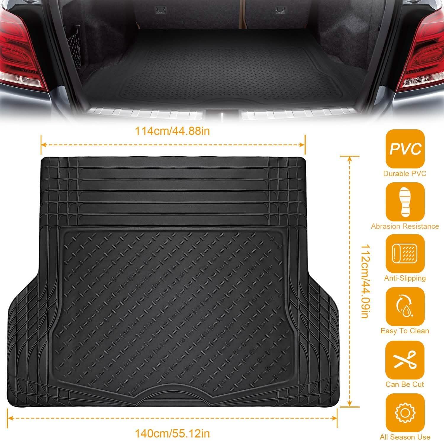 Universal Trunk Cargo Floor Mat Automotive - Tophatter Daily Deals