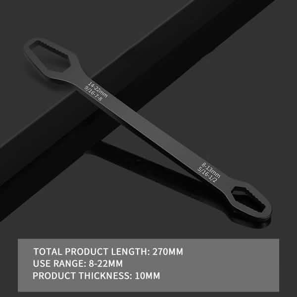 Universal Wrench Glasses Wrench 8-22mm Ratchet Spanner Automotive - Tophatter Daily Deals