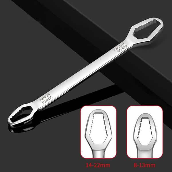 Universal Wrench Glasses Wrench 8-22mm Ratchet Spanner Automotive - Tophatter Daily Deals