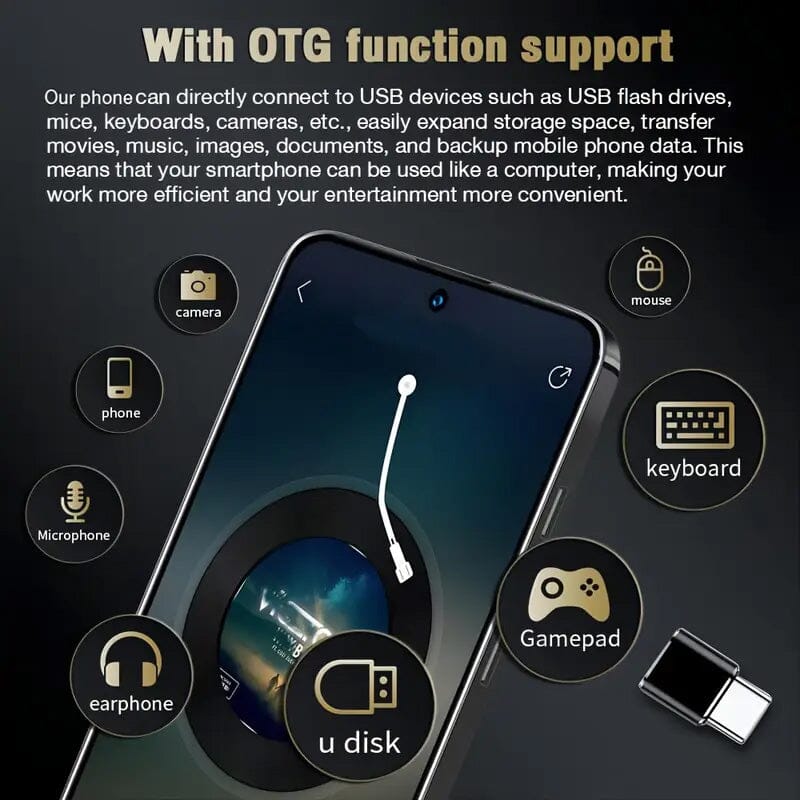 Unlocked Smartphone 4GB 64GB Large 6.6 inch HD Display Dual SIM 4G LTE Unbranded Smartphone - Tophatter Daily Deals