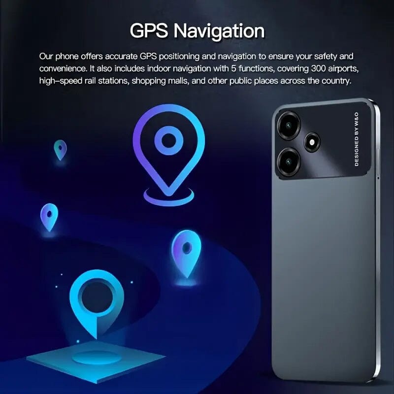 Unlocked Smartphone 4GB 64GB Large 6.6 inch HD Display Dual SIM 4G LTE Unbranded Smartphone - Tophatter Daily Deals