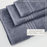 Cotton Terry Bath Towel Set - Cooper Collection Bath - Tophatter Daily Deals