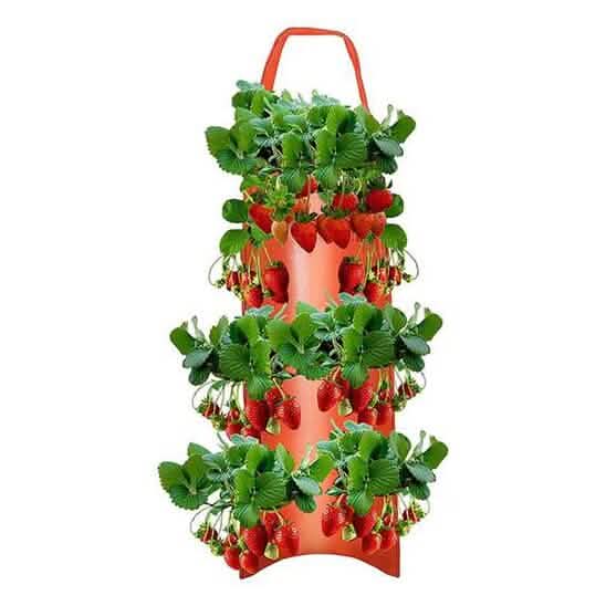 Upside Down Tomato Grow Bag Red Garden & Patio - Tophatter Daily Deals