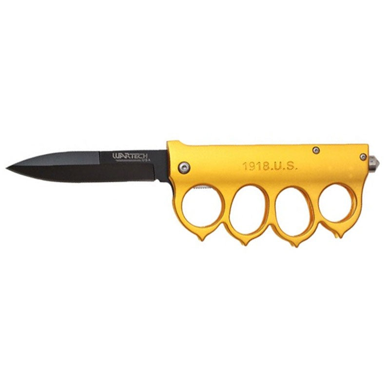 1918 U.S. Assisted Opening Trench Knife Gold - Tophatter Daily Deals
