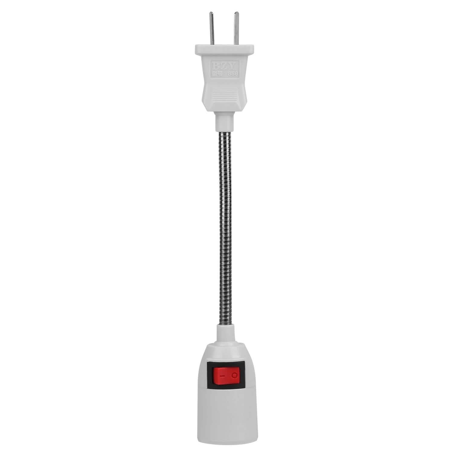 US Plug Extension Light Socket with On/Off Switch Batteries & Power Accessories - Tophatter Daily Deals