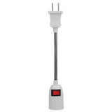 US Plug Extension Light Socket with On/Off Switch Batteries & Power Accessories - Tophatter Daily Deals