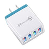 US Plug Fast Charging USB Charger Sky Blue USB Charger - Tophatter Daily Deals