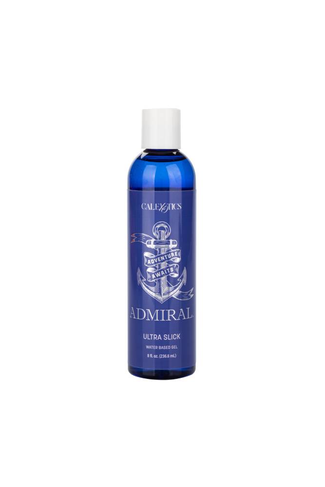 Cal Exotics - Admiral - Ultra Slick Water Based Gel - Assorted Sizes 8oz Liquid - Tophatter Daily Deals