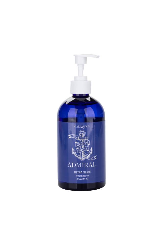 Cal Exotics - Admiral - Ultra Slick Water Based Gel - Assorted Sizes 16oz Liquid - Tophatter Daily Deals