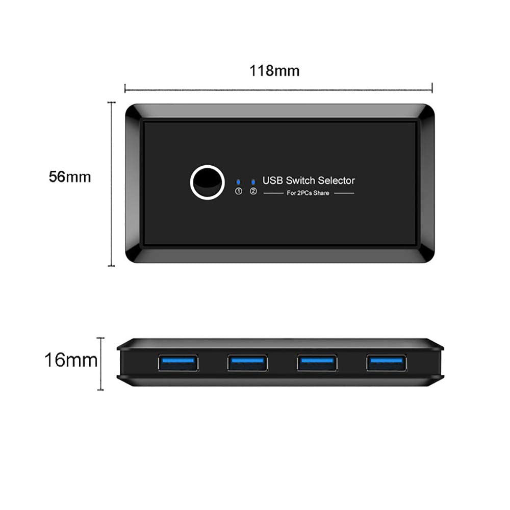 USB 3.0 Switching Hub Adapter USB Hub - Tophatter Daily Deals